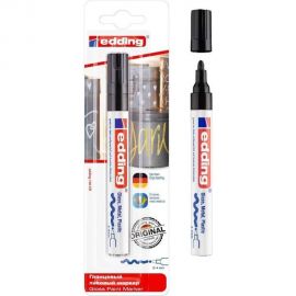 Лаковый маркер Edding пеинт E-750/1 черный 2-4 мм 802850 