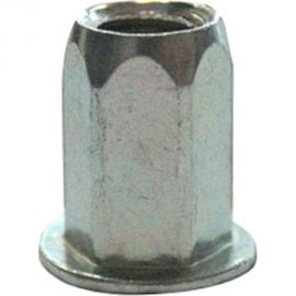 Заклепка-гайка ЦКИ М5, плоск., шестигранная, Ст. Ц, BRALO, уп. 100 шт. 64525 