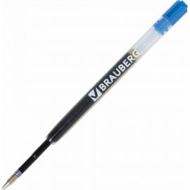 Стержень 20 шт в упаковке BRAUBERG шариковый масляный СИНИЙ тип PARKER 98мм пластик. корпус линия 05мм 170348 