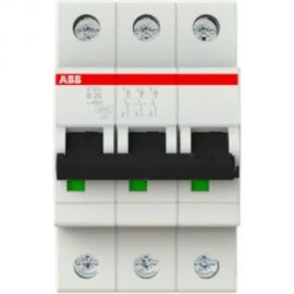 Автоматический выключатель ABB S203 3P 25А 6kA 2CDS253001R0255 