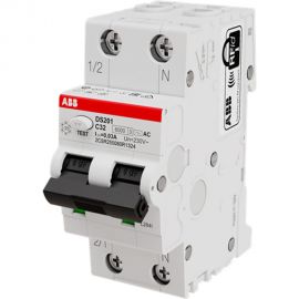 Автоматический выключатель дифференциального тока ABB DS201 C32 AC30 2CSR255080R1324 