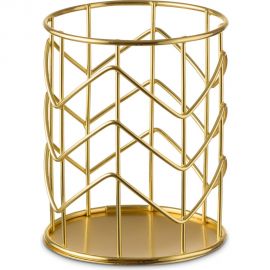 Металлический органайзер для канцелярии, кистей BIRD HOUSE J0073 