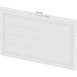 Бейдж Attache металл, зажим/булавка, 50шт, 90х55мм 107619 