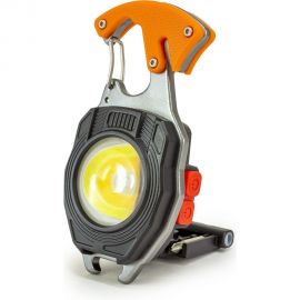 Фонарь-мультитул ЯРКИЙ ЛУЧ KM-147 Муравей COB-брелок max740лм+red резак/прикур/2 биты, акк.400mAh 4606400106715 