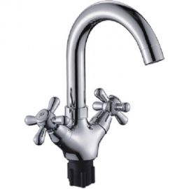 Смеситель для кухни Эверест с высоким изливом, крепление гайка B10-301 