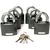 Висячие замки APECS PD-01-63 6Locks+5Keys 11651 