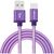 Кабель CROWN USB - USB Type-C CMCU-3072C violet CM000002126 