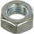 Шестигранная гайка DIN 934 оцинкованная М8, 100шт - коробка Tech-Krep 105248 