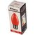 Светодиодная лампа FERON 1W 230V E27 красный, LB-376 25928 – изображение 2