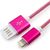 Кабель Cablexpert USB 2.0 AM/Lightning 8P, 1м, мультиразъем USB A, розовый металлик CCB-ApUSBr1m – изображение 2