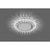 Светильник с подсветкой FERON 20LED 2835 4000K, 15W GX53, без лампы, прозрачный, хром, CD4022 29475 – изображение 4