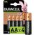 Аккумуляторные батареи Duracell HR6-4BL 2400mAh/2500mAh предзаряженные 4шт Б0014863 