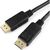 Кабель Cablexpert DisplayPort v1.2, 20M/20M, 5м, черный, экран, пакет CC-DP2-5M 