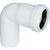 Канализационный отвод Ostendorf белый, 32 мм, 87 градусов 559340 