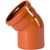 Отвод Ostendorf наружной канализации 110 мм, 45 градусов 220220 