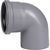 Канализационный отвод Ostendorf 90 мм, 87 градусов 114140 