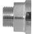 Переходник с ребордой 1/2"х3/8" в/н MPF NS, MP-У ИС.072190 