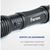 Ручной фонарь FERON с аккумулятором TH2401 USB ZOOM 145x40x40мм, алюминий 41683 – изображение 2