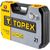 Головки сменные 21 шт. (1/2", CrV) TOPEX 38D642 – изображение 2