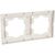 Двухместная горизонтальная рамка, белая UNIVersal Бриллиант 7947465 – изображение 2