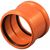 Двойна муфта для канализации Flextron наружная 110 SVK-KN20100 