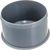 Канализационная заглушка RTP 50 мм, серая 11306 – изображение 3