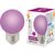 Декоративная светодиодная лампа Volpe LED-G45-1W/PURPLE/E27/FR/С UL-00005652 