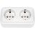 Розетка Bylectrica, 2-местная ОУ с заземляющим контактом, серия ПРАЛЕСКА, белый РА16-261 – изображение 2