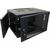 Шкаф настенный TWT Next, 6U 550x450, стеклянная дверь, черный TWT-CBWNG-6U-6x4-BK 