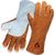 Перчатки сварщика Jeta Safety Ferrus Active 10, с крагой, цвет коричневый/оранжевый, JWK401-XL 