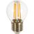 Лампа LED Globe E27 5W 2700K Gauss Filament 105802105 