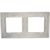 Рамка Legrand Etika 2 поста алюминий Leg 672552 – изображение 2