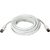 Шнур REXANT ТВ гнездо - ТВ штекер, длина 1,5 метра, белый 18-0002 – изображение 5