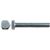 Болт Tech-Krep DIN933 с шестигранной головкой, оцинкованный М8х40 2 шт - пакет 102971 