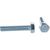 Болт Tech-Krep DIN933 с шестигранной головкой, оцинкованный М8х40 2 шт - пакет 102971 – изображение 2