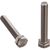 Болт с шестигранной головкой, с полной резьбой ЕВРОПАРТНЕР DIN 933 нержав. сталь, 8х50 мм, 2 шт. G2 3328 1 – изображение 3
