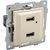 Розетка USB GUSI ELECTRIC Ugra двойная, СУ, бежевый С11USB2-003 – изображение 2