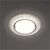 Светильник FERON CD5023 круг, 20LEDх2835 SMD, 4000K, 15W, GX53, без лампы, прозрачный, хром 40522 – изображение 4