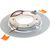 Светильник FERON CD5023 круг, 20LEDх2835 SMD, 4000K, 15W, GX53, без лампы, прозрачный, хром 40522 – изображение 3