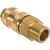 Быстроразъем пневматический с клапаном - наружная резьба 3/8"", латунь ЭВРИКА ER-BSE1-3SM 