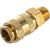 Быстроразъем пневматический с клапаном - наружная резьба 3/8"", латунь ЭВРИКА ER-BSE1-3SM – изображение 2
