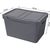Универсальный ящик Econova Luxe с крышкой, 380х276х220 мм, 18 л серый 433205811 – изображение 2
