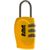 Навесной кодовый замок НОРА-М 504 желтый 14937 