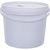 Круглое белое ведро с крышкой и пластиковой ручкой Тара.ру 11.5 л 03264 – изображение 2