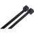 Ленточная хомут-стяжка Gigant 2,5х160 черный, 100 шт G/1/1 – изображение 2