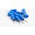 Вилочный изолированный наконечник STEKKER М4 1,5-2,5 - 0,6 мм, синий 39372 – изображение 2