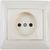 Розетка б/з UNIVersal Севиль слоновая кость ivory Б-С0022 