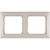 Рамка Legrand Valena 2 поста горизонтальный монтаж слоновая кость Leg 774352 