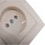 Розетка STEKKER 1-местн.б/з 220В 10А с защитн. шторкой серия Эрна слоновая кость PST10-9009-02 39235 – изображение 2