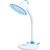 Настольный светильник SONNEN OU-608, на подставке, светодиодный, 5 Вт, белый/синий, 236669 